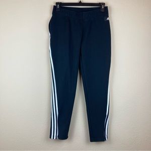 Adidas Zip Sweatpants Black L E021